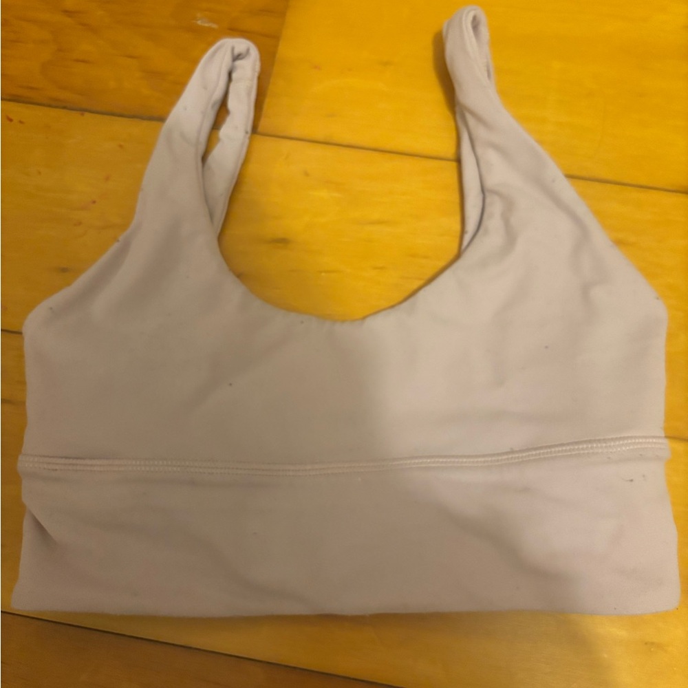 Lululemon pink sports bra